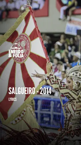 #Lyrics | Acadêmicos do Salgueiro - 2014 “Gaia, A Vida em Nossas Mãos” Vice-campeão do Grupo Especial com 299,3 pontos Carnavalescos: Renato Lage e Márcia Lage Intérpretes: Quinho, Serginho do Porto e Leonardo Bessa Mestre de Bateria: Marcão Compositores: Xande de Pilares, Dudu Botelho, Miudinho, Betinho de Pilares, Rodrigo Raposo e Jassa Foto: Raphael David | Riotur #Salgueiro #SambaEnredo