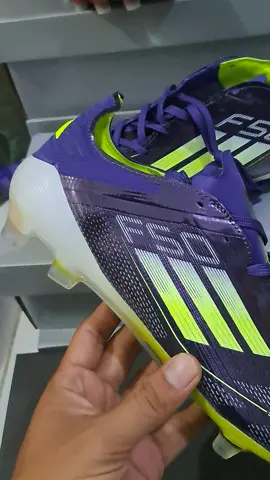 Sepatu Bola Soccer F50 Purple Green FG ready size  39 40 41 42 43 