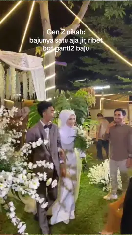 nikahan suka-suka gen Z #weddingdream #fyp #nikahangenz 