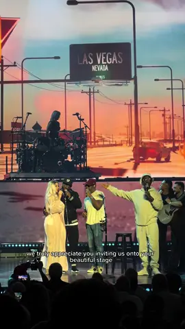 As a little birthday celebration and surprise for my fans I invited @BoyzIIMenOfficial to sing with me at my Vegas show last night - But what I didn’t anticipate is them, @Live Nation Concerts and @Caesars Entertainment surprising me with a cake!! 🥰 Would you believe I hate being the centre of attention considering my career?! 😂 Thank you to my husband, Boyz II Men, my awesome crew, everyone at PH Live and of course to my beautiful fans for celebrating with me. I'm feeling very loved ❤️
