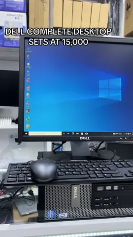 Dell complete desktop sets    ##delldesktop##dellmonitor##hpmonitor##computerset