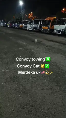 Convoy towing 🇲🇾✨💫@kalai @nishalachime80 #merdeka67#towingtiktok #melaka#stadiumjebat#holiday#convoy #cat#animallover #towing 