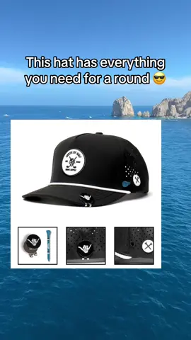 A place for your tee and a matching ball marker?!#golf #golftiktok #golftok #golfhat #trending #new #convinient #viral #fypシ゚viral #fyppppppppppppppppppppppp 