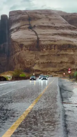 #امطار_الخير #العلا #السعودية 