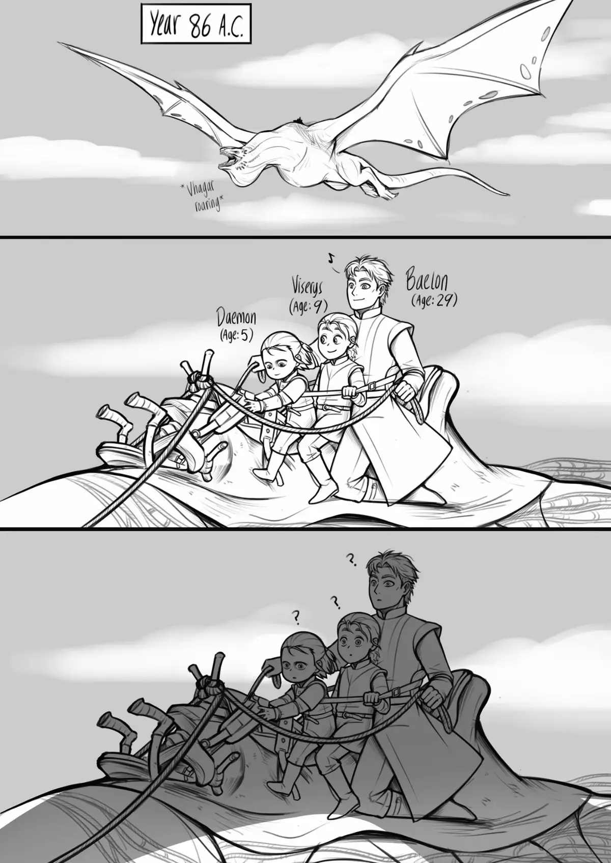 ART by :ackerbangbang #houseofthedragon #fyp #hotd #daemontargaryen #caraxes #hbo #hbomax #dragon #got #gameofthrones #new #viral #foryou #fypシ 