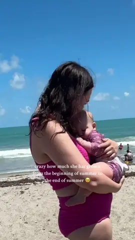 Crazy how much changes in just 3 months! what have your kids learned this summer? 😭 #babiesoftiktok #momtok #wholesome 