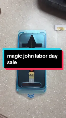 #foryou #tiktokshop #laborday #labordaysale #magicjohn #iphone #iphonescreenprotector #trending #viral #fyp 