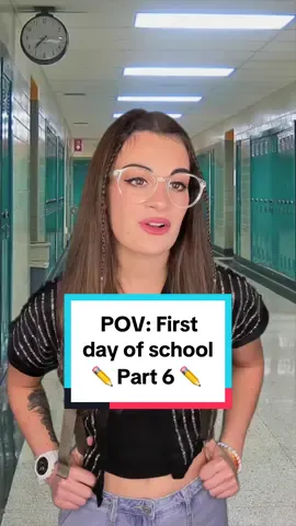 POV: First day of school. Part 6. #pov #funny #comedy #skit #highschool #school 