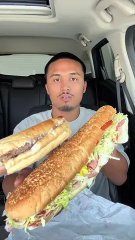 JERSEY MIKE’S SUBS🥪 #fyp #Foodie #foodasmr #fypツ #foodtiktok #mukbang #sandwich #review #tastetest #fastfood 