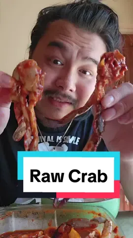 Raw Marinated Crabs #seafoodmukbang #mukbang #seafood #marinatedcrab #rawmarinatedcrab 