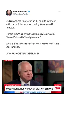 #TimWalz is as much of a liar as #KamalaHarris is. 🤡 #Fyp #harris #trump #biden 