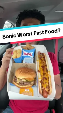 Who’s horse is that 🌭#sonicdrivein #FastFoodReview #mukbangeatingshow #foodcritic #foodietiktok 