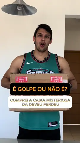 COMPREI A CAIXA MISTERIOSA DA DEVEU PERDEU 