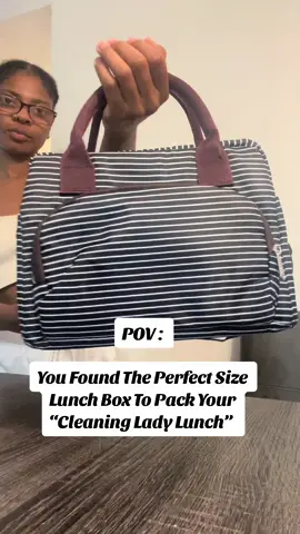 I Cant Wait Until Monday To Use It 🤣😀😀 - #fyp #cleaningladyfinds  #pov #womenslunchbag 