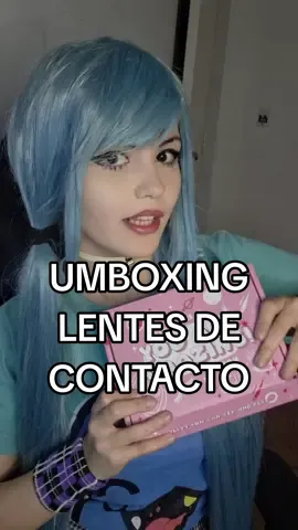 UNBOXING LENTES DE CONTACTO  @PinkyParadise #cosplayer #Cosplay #BeautyTok #beauty #lentesdecontacto #contactlenses #argentina #review #umboxing #contentcreator #ugccontentcreator #ugccreator #ugc 
