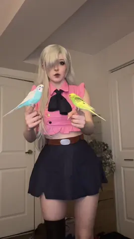 The design is very bird #elizabeth #elizabethliones #elizabethcosplay #elizabethlionescosplay 