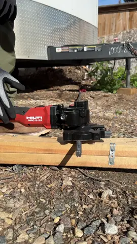 We did some rebar for a garage pad last week and it was the first time using this Hilti Nuron NRC 6-22 rebar cutter. • It’s crazy how quick and smooth it goes through this 15mm bar, low sparks and no heat build up. A lot different than using a grinder. • It’s great for making flush cuts as well @Hilti North America  . . . #tools #construction #concrete #rebar #hilti #hiltipartner