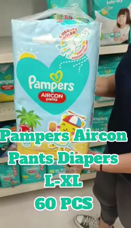 Pampers Aircon Pants Diapers L-XL 60 PCS #fyppppppppppppppppppppppp #foryoupage #pampersph #pamperspants #pampersmurah #pampers 