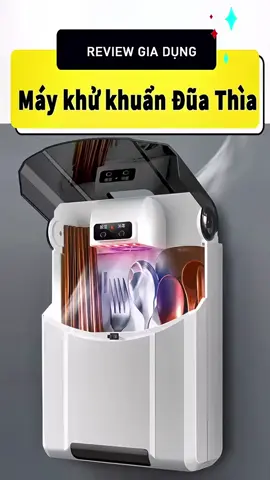 Một em máy sấy khô khử khuẩn đũa còn trang trí nhà cửa, hàng xóm sẽ rất bớt ngờ khi thấy nó #giadung #dungcunhabep #nauan #duaan #mukbang