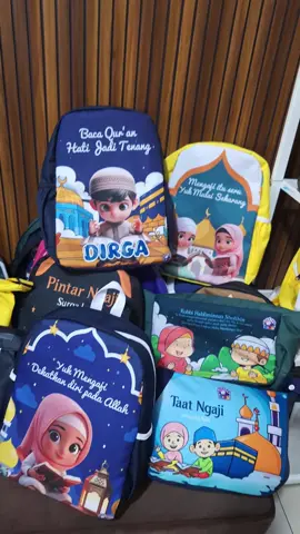 tas mengaji anak murah meriah bisa custom nama #tasmengaji #tascustomnama #tasanakmurah #tasngajianak #tasngaji 