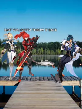 I didnt see anyone do one with this clip yet so here u go LMAO #fyp #genshin #GenshinImpact #kaeya #diluc #jean 