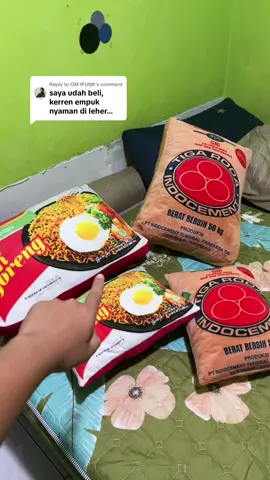 Replying to @OM IPUNK bantal unik nyaman dileher motif indomie dan semen, bisa juga custom foto dan tulis nama orang tersayang  #bantalleher #bantalunik #bantalcustom 