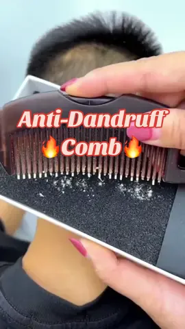 Anti-Dandruff Comb Scalp Hair Massage #fyp #foryou #foryoupage #antidandruff #dandruffremovel #dandruffcomb #haircomb #tiktokshop #tiktokfinds 
