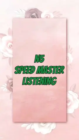 #Hopeforhopes #Listening #N5 #Quiz #learningjapanese #JLPT #nihongo 