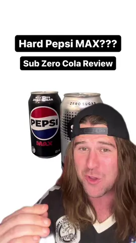 HARD PEPSI MAX??? Sub Zero Cola Review #russeats #food #Foodie #pepsi #pepsimax #hardsolo #asahi 
