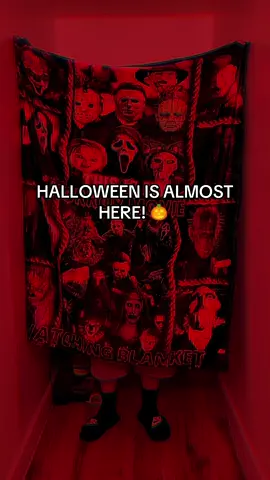 Don’t Miss Out On This Halloween Horror Movie Blanket Featuring Your All Time Favorite Horror Characters 🎃 This Blanket Is Super Comfortable And Warm Perfect For The Chill Fall Weather Thats Coming For The Spooky Season #fyp #foryou #laborday #halloween #spooky #blanket #horrortiktok #horror #TikTokShop 