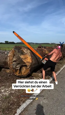 Schnittschutzhose ist WICHTIG🙌 #woodfornature #woodworking #holz #germany #badenwürttemberg #germany #deutschland #oak #eiche #schreiner #badenwürttemberg #stuttgart #metzingen #reutlingen #bodensee #konstanz #wohnzimmer #epoxidharz #table #stihl #esszimmer #küche #nature #Sustainability #handwerk #asmr 