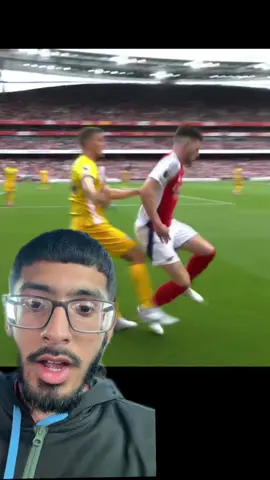 Declan Rice red card vs Brighton #declanrice #rice #arsenal #brighton #PremierLeague #fyp 