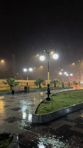 شوارع الناصرية والمطر 🌧️🫂 #مطر #تصويري #الناصريه 