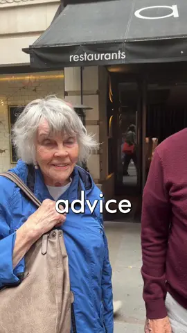 Older people give life advice🥹❤️