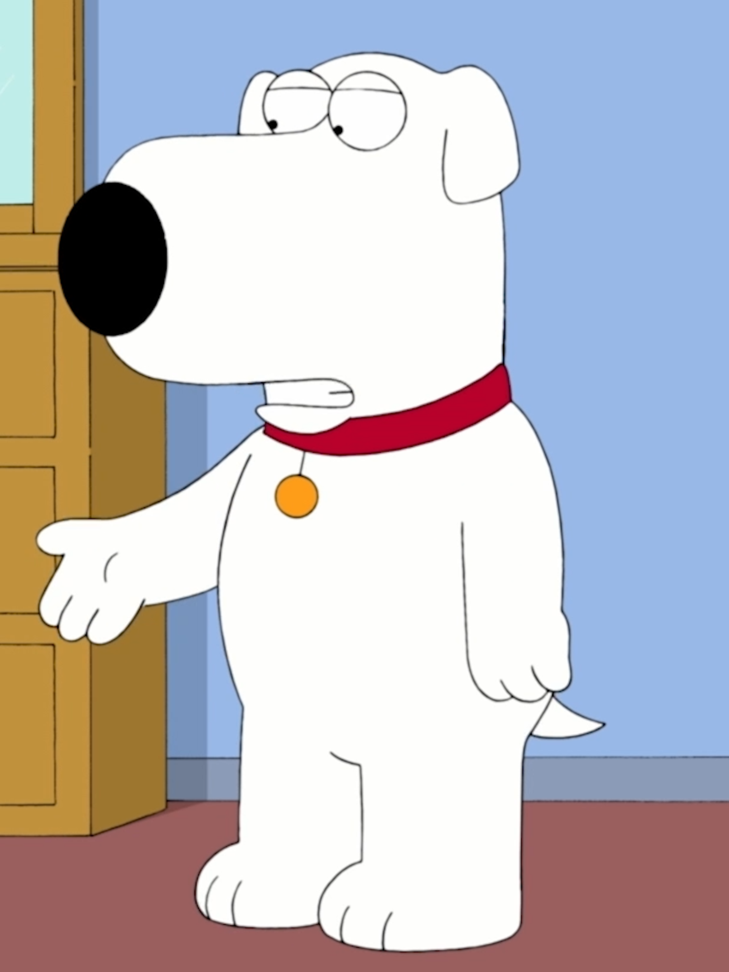 Nice try, Brian. Family Guy is now on Comedy Central. Catch the all-day marathon TODAY! #FamilyGuy25