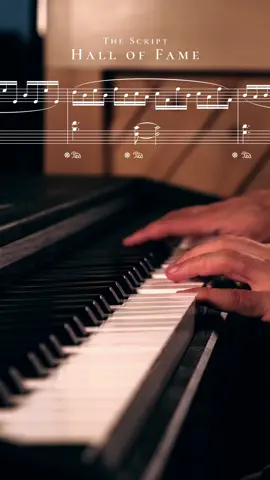 One of my favorite songs ever ❤️ ‘Hall of Fame’ by The Script 🎵 Playing on the incredible Feurich Olya Evo digital piano from the amazing Feurich 💙 #piano #pianosolo #pianocover #halloffame #pianist #pianoplayer #pianoman #pianotok #neoclassical #neoclassicalmusic 
