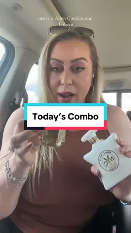 I’m obsessed with this layering combo of Alien Goddess and Tribeca. The dent is denting.  #foryoupage #trending #perfume #fragrance #perfumetiktok #fragrancetiktok #sotd 