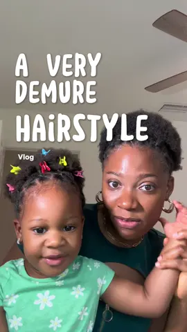 Just two besties having hairday + therapy ❤️❤️❤️ She wanted the same style as me ? I just had to !! Demure what 🤣🤣🤣 I get to twin natural hairstyles too? I love it 🤣😂❤️ Who rocked it better ?