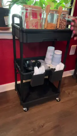 Perfect STORAGE FIND!!! This UTILITY CART is so cute and I can think of a hundred ways to use it! #utilitycart #storagecart #storage #kitchenfinds #kitchenstorage #kitchen #bathroom #bathroomstorage #Home #explorepage #tiktokfinds @SPACEKEEPERSTORE #spacekeeperstore 