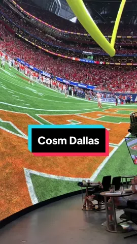 Shared reality at Cosm in Dallas #dallas #cosm #travel #dfw #fyp @Cosm Dallas 