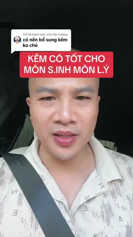 Trả lời @Hải Cường Có nên bổ sung kẽm? #duczohar #tsdsngocan #whcsktt #kem 