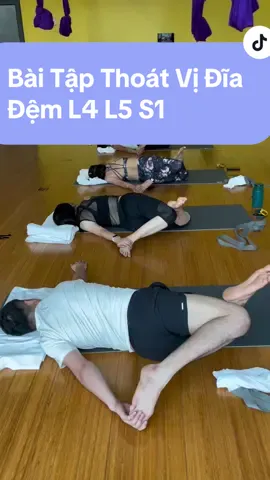 Bài Tập Thoát Vị Đĩa Đệm L4 L5 S1 #shorts #dieutri #yogatrilieu #pain #thoatvidiadem #thoatvidiademlung #elitefitnessvinh #elitefitness #monuvietnam