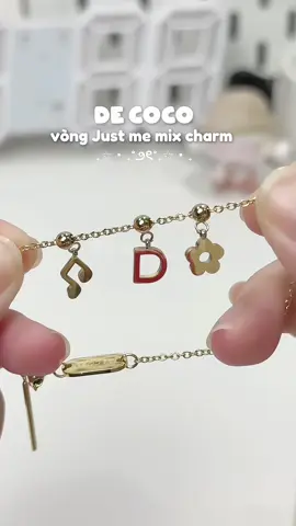 Sao mà xinh dữ dị chòiii ✨🌷👀🫢  #decoco #unboxing #justme #vongtay #vongcharmtreo #vòngtayxinh #trangsucxinh #xuhuongtiktok #viralvideo #foryou 