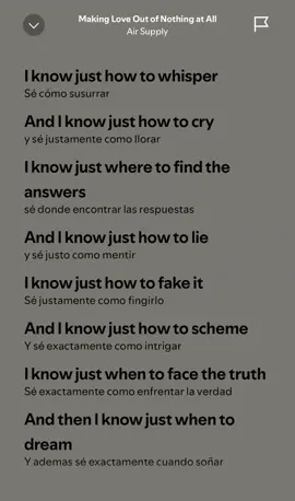 Air Supply- Making Love Out Of Nothing At All #lyrics #music #fyp #foryoupage #foryou 