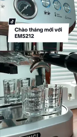 Chào tháng mới - Chuẩn bị chào tạm biệt với EM5212 - Số lượng còn ít nhanh tay chốt đơn ngay một chiếc máy đa năng vừa xay vừa pha cà phê giá tốt trong giỏ hàng nha #nghechuchot #viralvideo🔥 #mayphacaphewinci #EM5212 #coffeemachine #caphesang 
