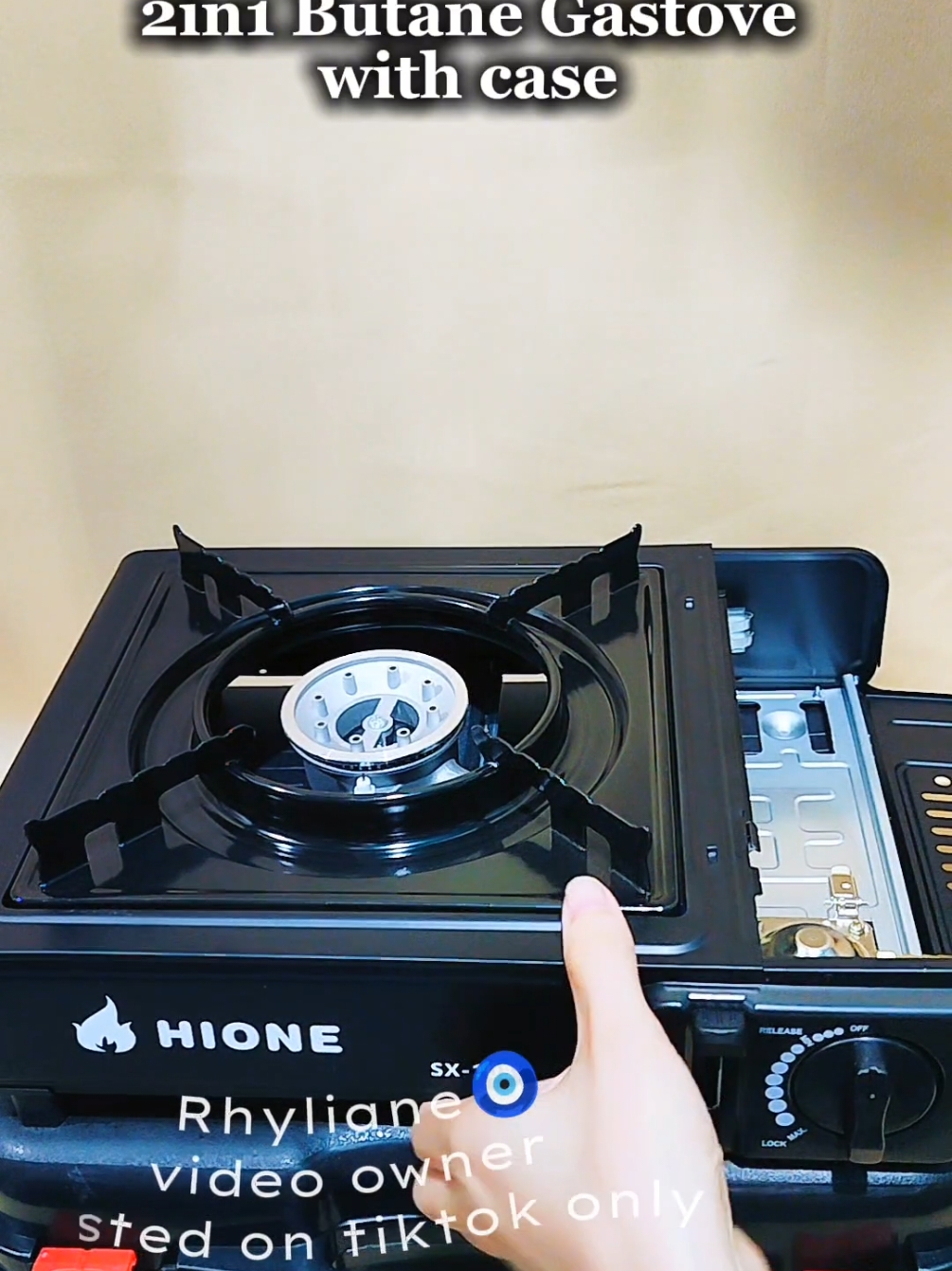 Portable 2in1 Butane Gastove with Case  #portablegastove #butanegastove #2in1butanegastovewithcase 