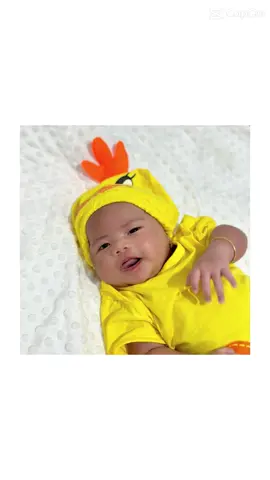 Kali ini kaluna cosplay jadi bebek🐤🐥 Bahannya katun super adem & lembut  #Cosplaybayi #kostumbayi #bayigemes #reels #fyp #bajubayi #bayi #baby #babygirl 