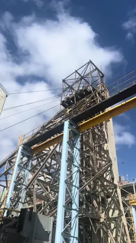 The beauty in mining #miningtiktok #womeninmining👷🏻‍♀️ #engineering #shaft #skips #engineer #mininglife #grateful #beauty #money 