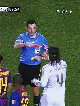 Ramos’ reaction when receiving a red card🥶💀 #ramos #football #Soccer 