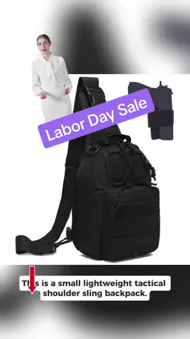 This lightweight backpack is only $8.99 #tacticalbackpack #CapCut #lightweight #labordaysale
